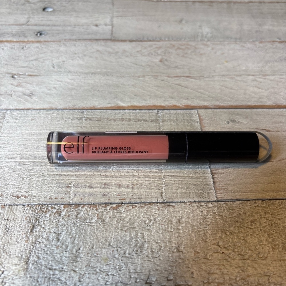 ELF Lip Plumping Gloss #82454 Mocha Twist, 0.09 Oz  New Sealed - Picture 6 of 9